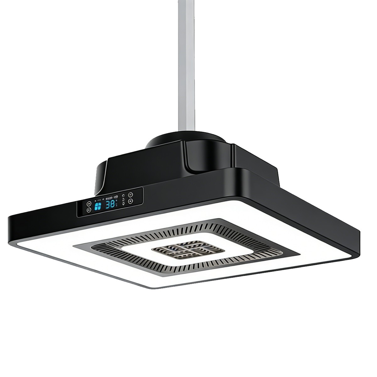 新乡棋牌室吸烟灯直排空气净化器麻将机专用吊灯馆房桌抽烟神器排烟灯